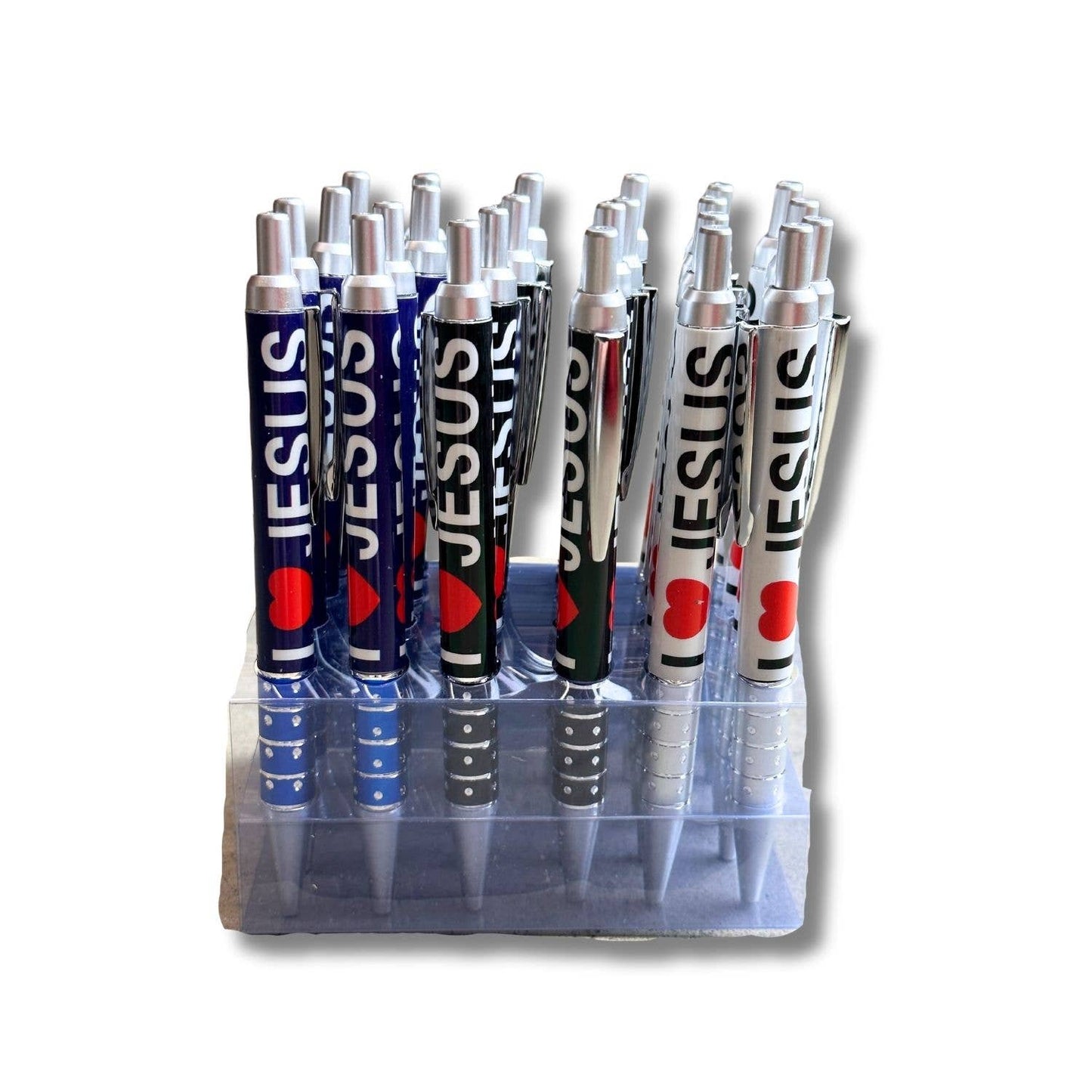 I Love Jesus Ball Point Pen, Click Pen