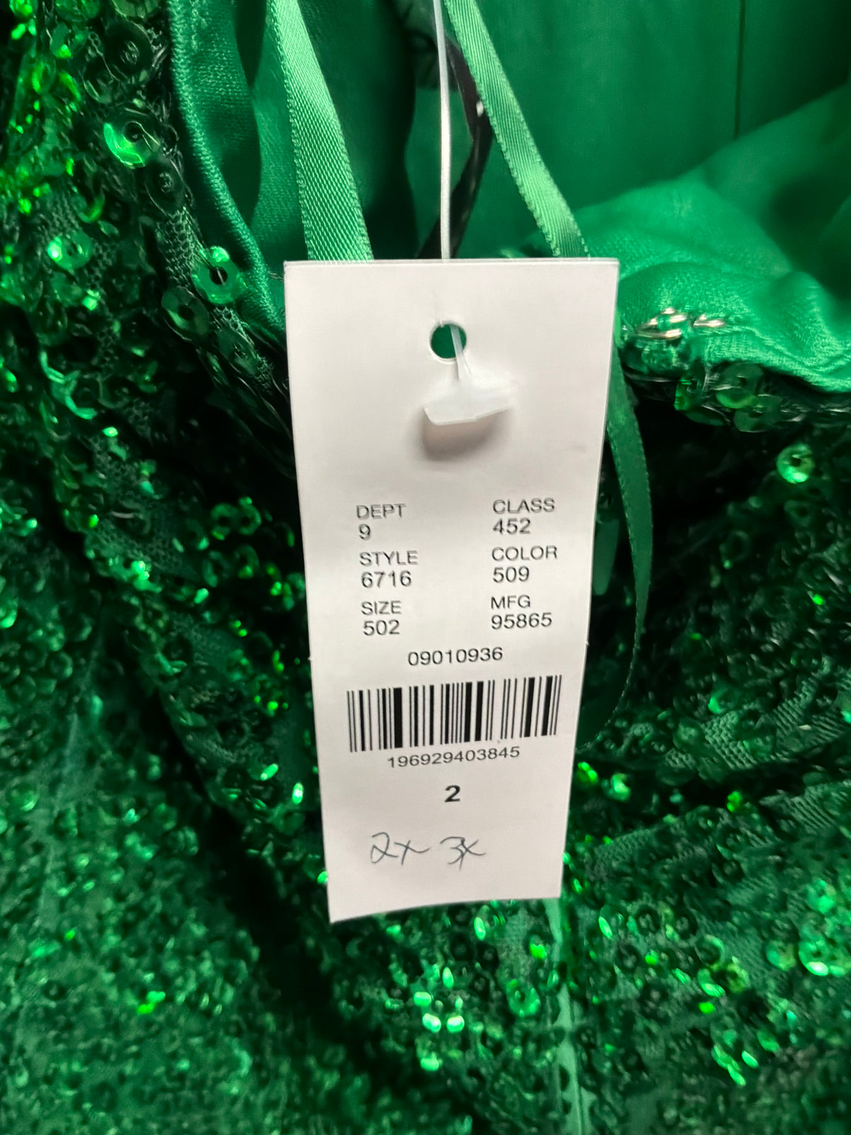 Sequin Emerald Green Jumpsuit