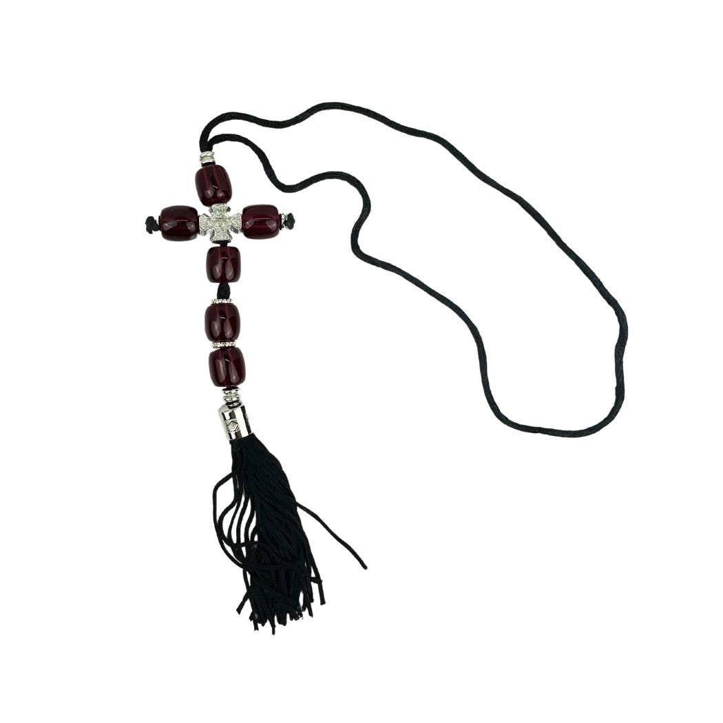 Cross Beaded Necklace