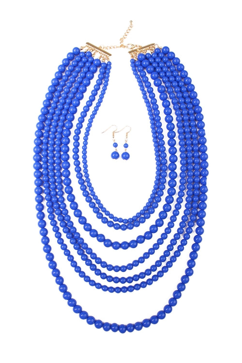 Color Pearls/ Necklace Jewelry