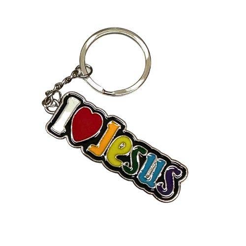 I Love Jesus Keychain