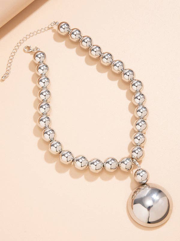 Bold Beaded Necklace Set