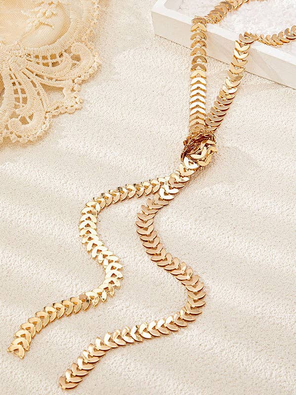Gold Knot  Necklaces