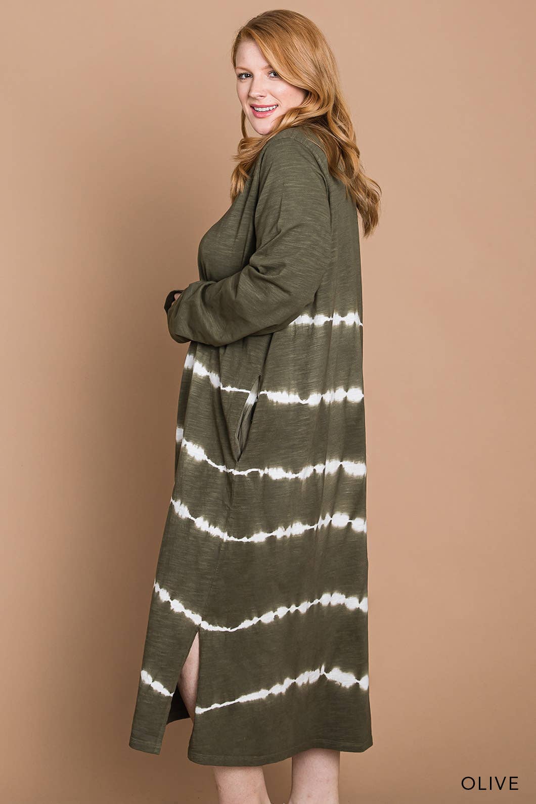 Comfy Olive Dress