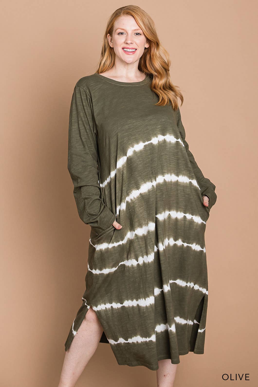 Comfy Olive Dress