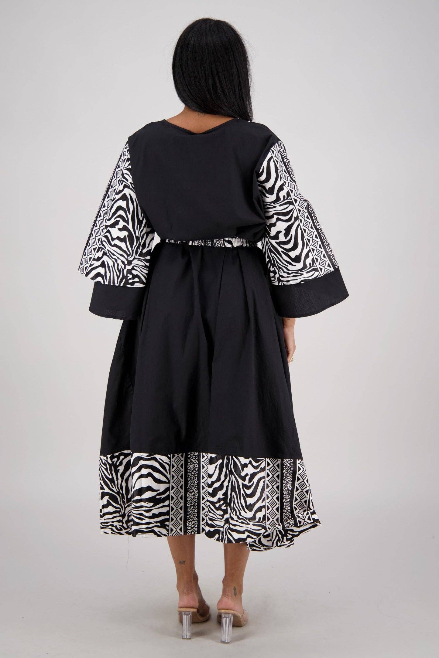 Sassy Zebra Print Dress