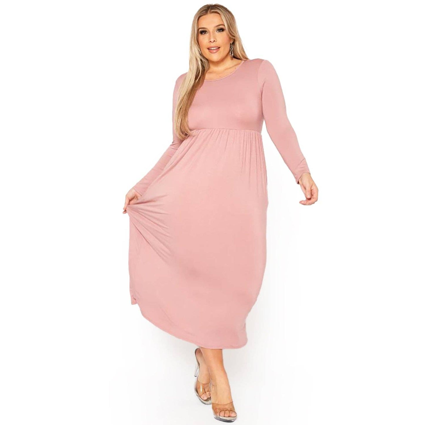 Burgundy Betty Maxi Dress