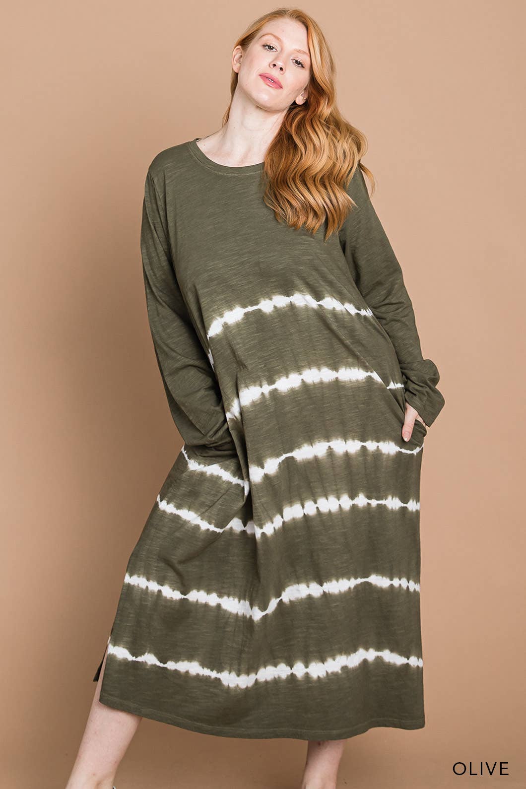 Comfy Olive Dress