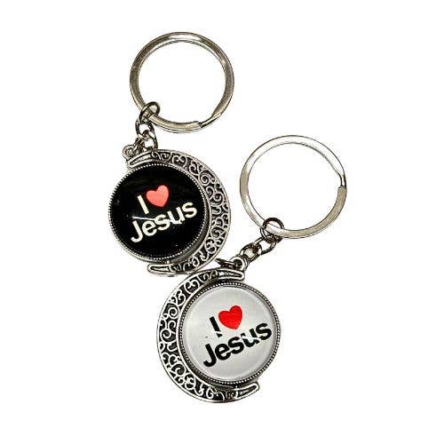 I Love Jesus Keychain