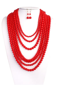 Color Pearls/ Necklace Jewelry