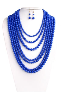 Color Pearls/ Necklace Jewelry