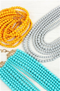Color Pearls/ Necklace Jewelry