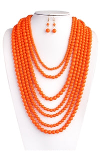 Color Pearls/ Necklace Jewelry