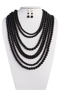 Color Pearls/ Necklace Jewelry