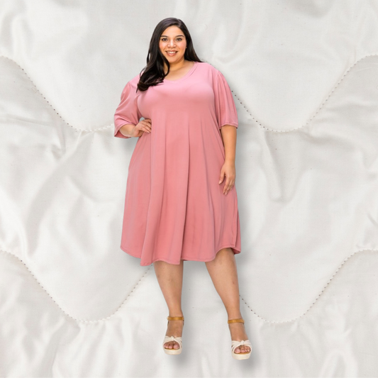 Comfy Midi-Dress