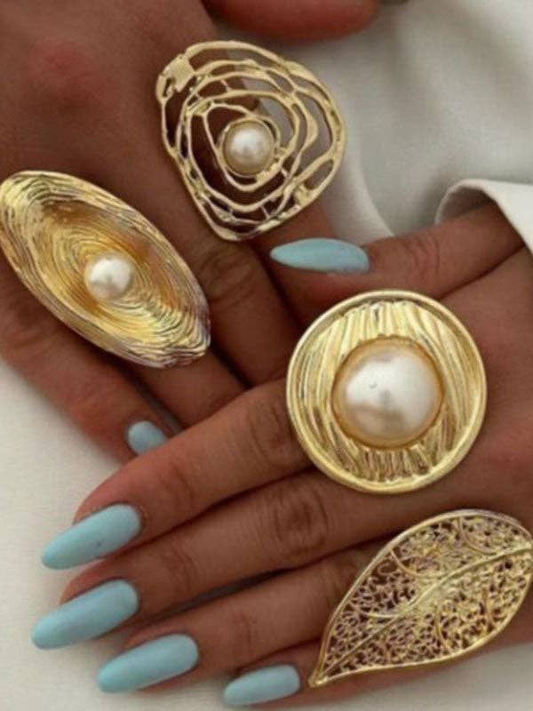 Pearl Statement Ring