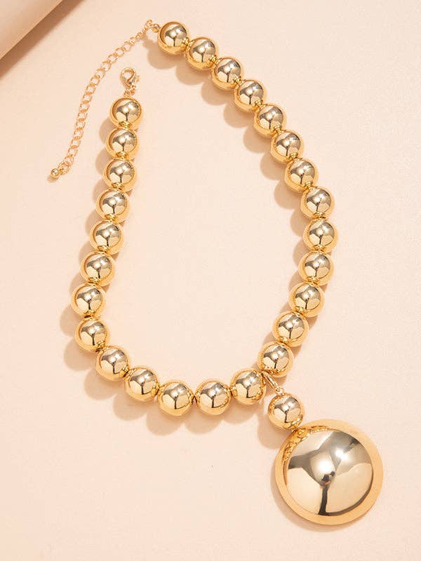 Bold Beaded Necklace Set