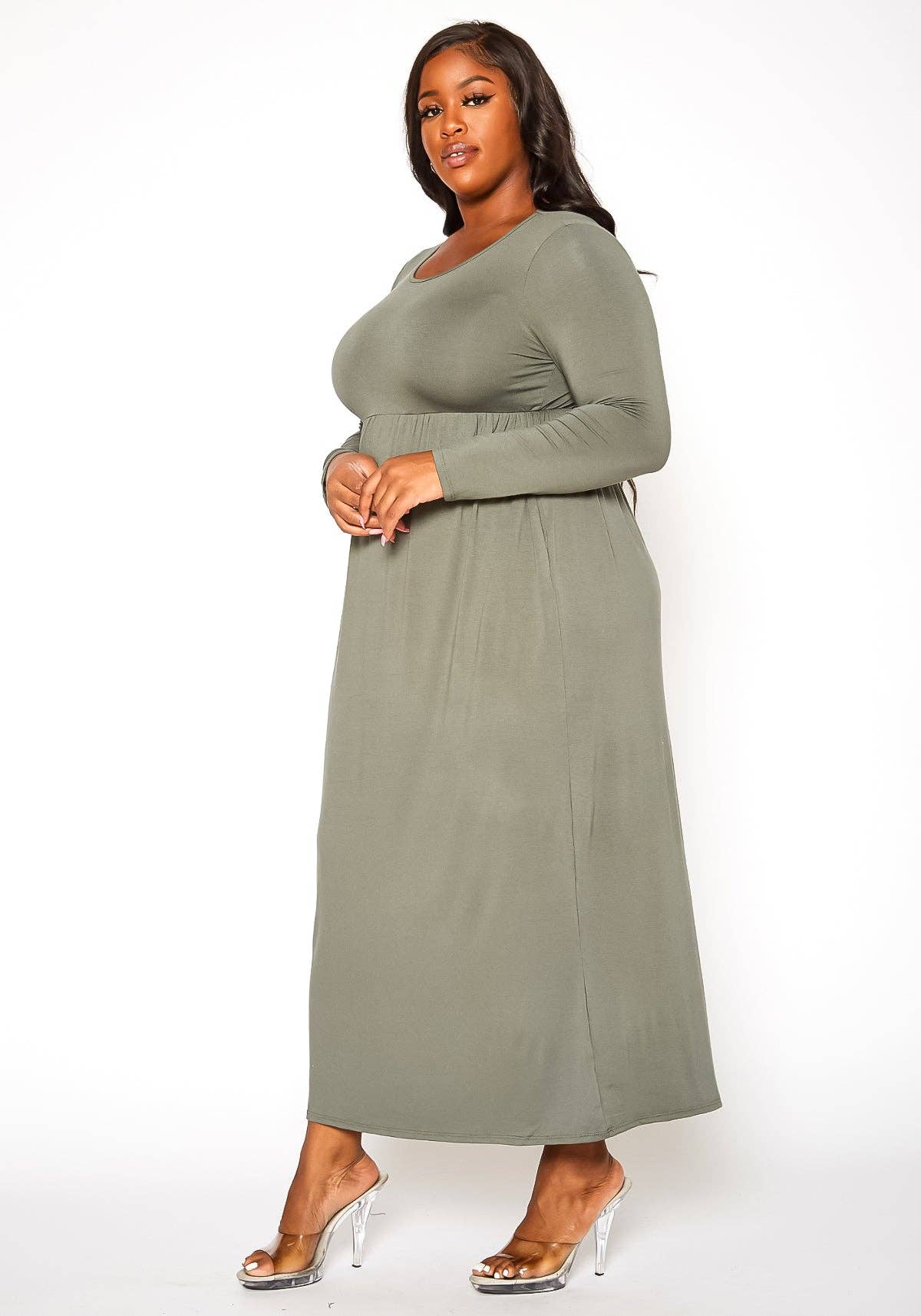 Burgundy Betty Maxi Dress