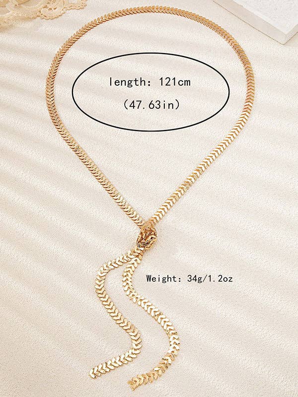 Gold Knot  Necklaces