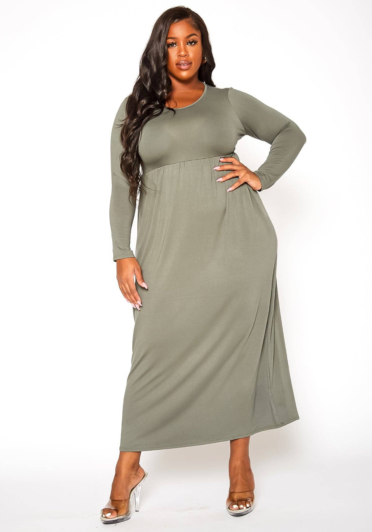 Burgundy Betty Maxi Dress