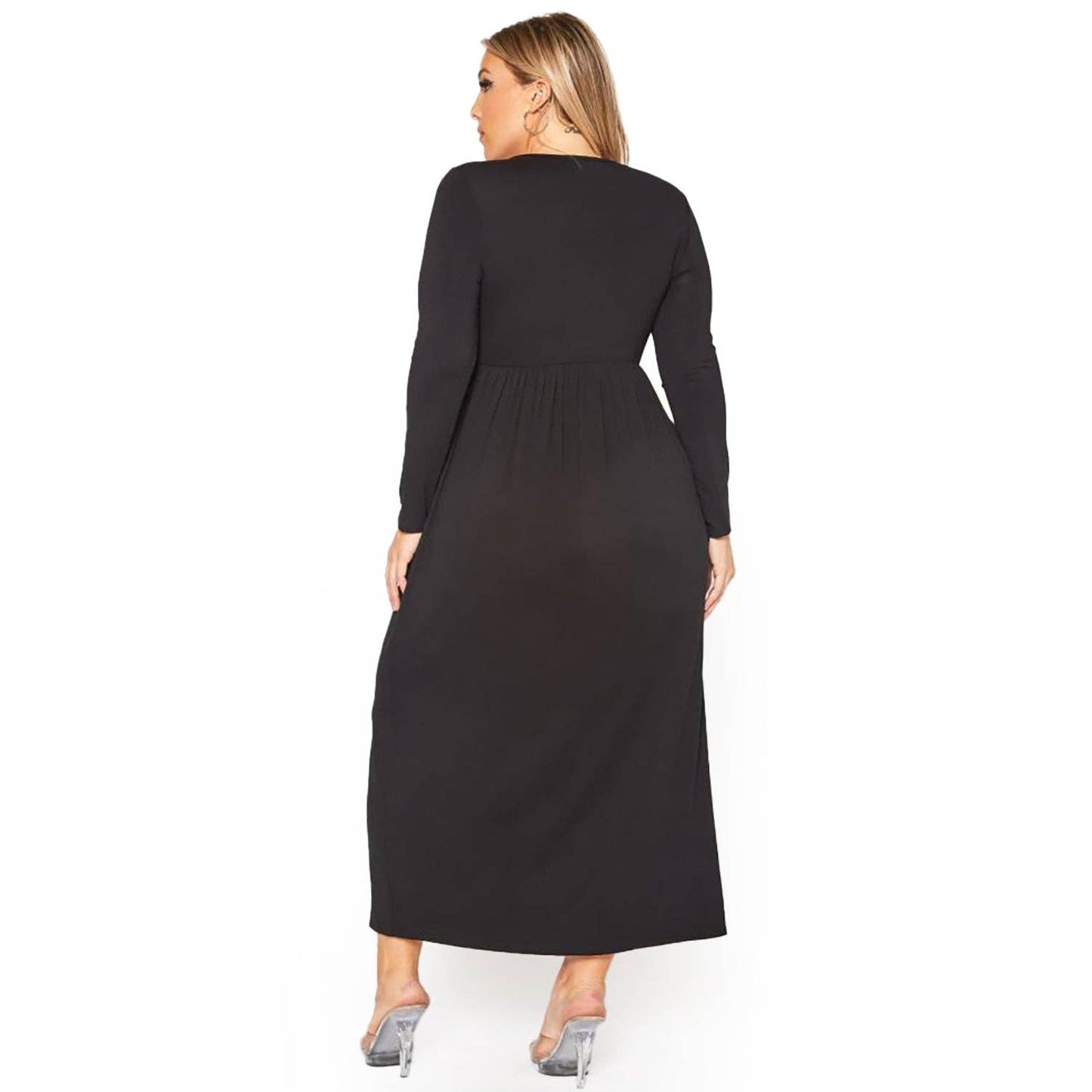 Burgundy Betty Maxi Dress