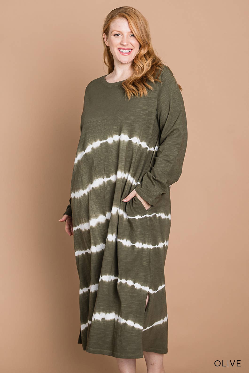 Comfy Olive Dress