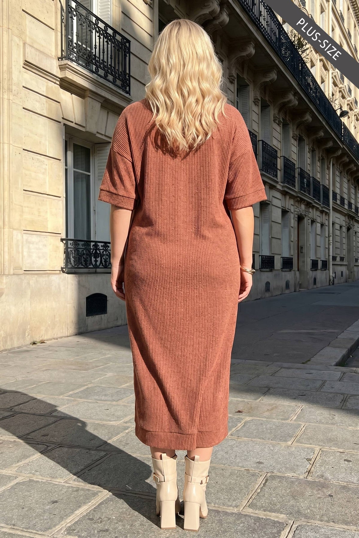 Ribbed Maxi Dress