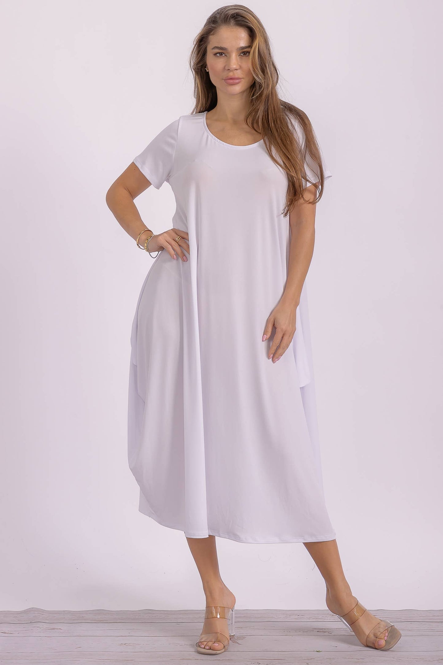 Harem Midi Dress