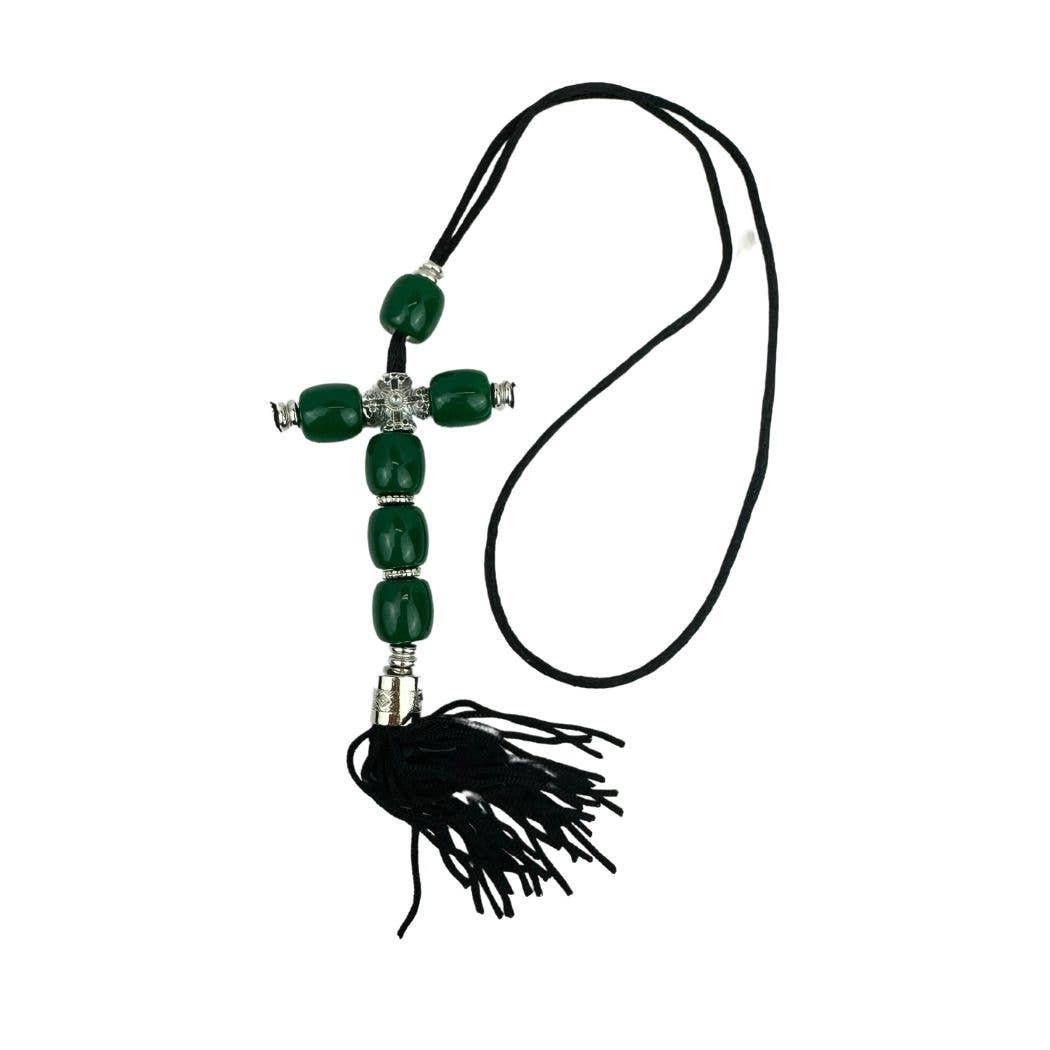 Cross Beaded Necklace