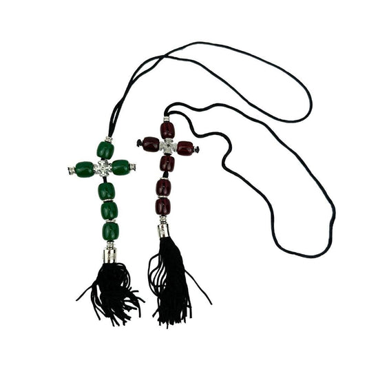 Cross Beaded Necklace